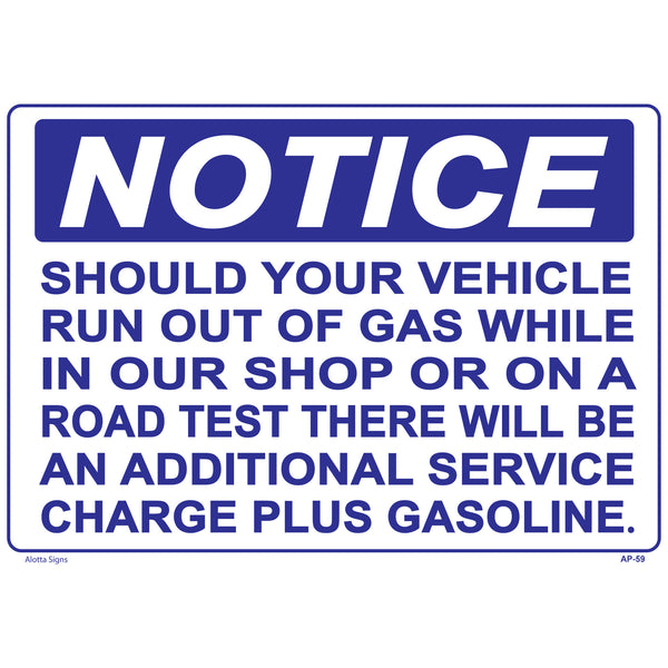 THERE IS ADDITIONAL CHARGE PLUS GASOLINE IF YOUR VEHICLE RUN OUT GAS