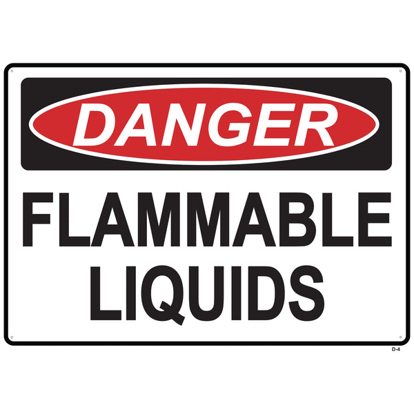 DANGER - FLAMMABLE LIQUIDS