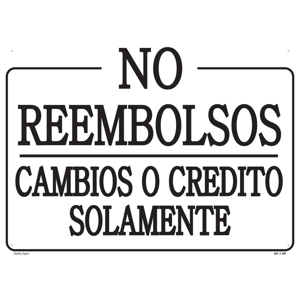 NO REEMBOLSOS