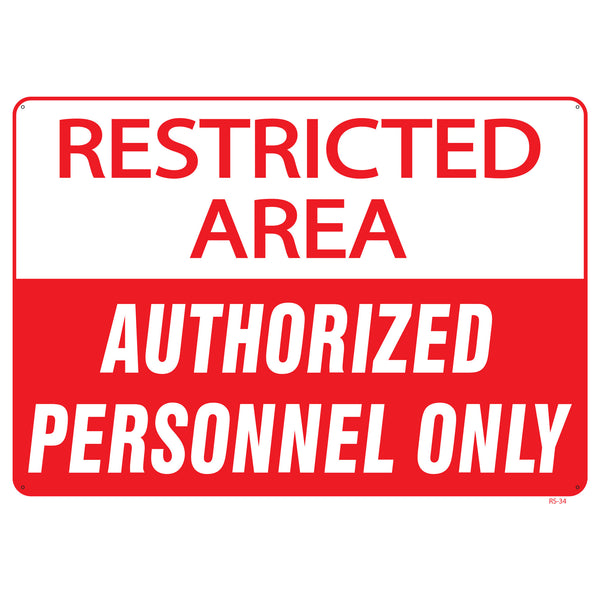 RESTRICTED AREA