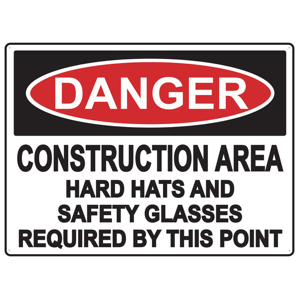 DANGER CONSTRUCTION AREA