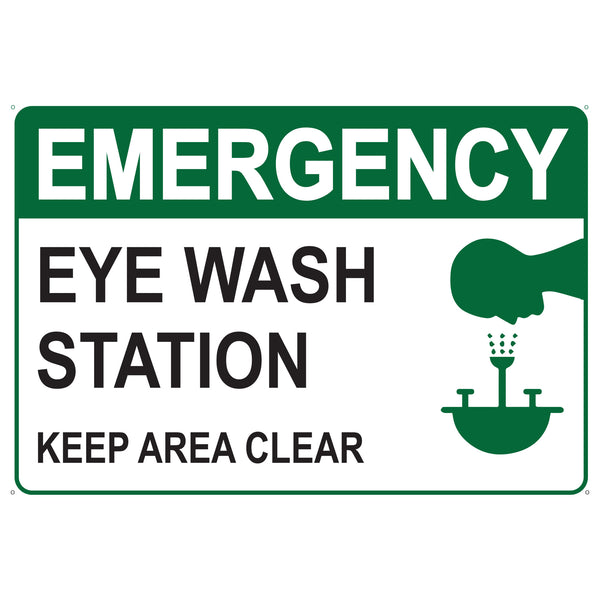 EMERGENCY EYE WASH STATION