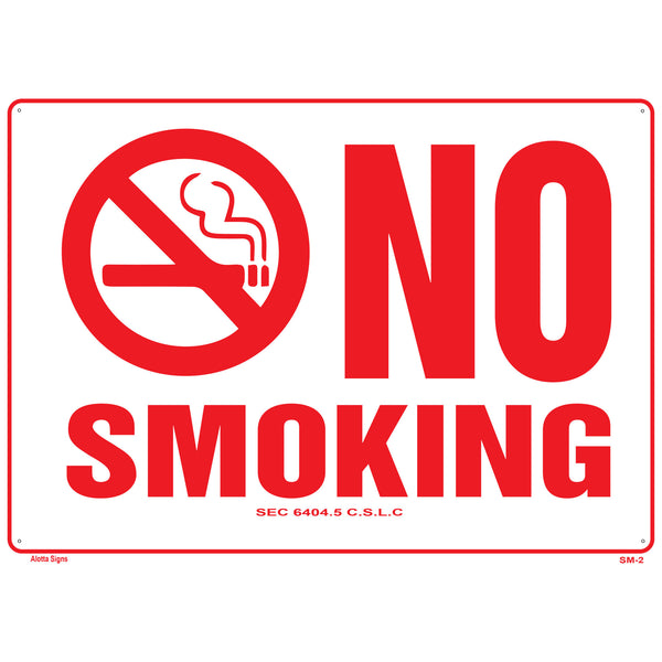 NO SMOKING