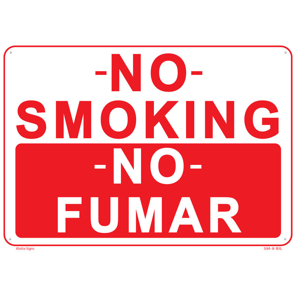 NO SMOKING NO FUMAR